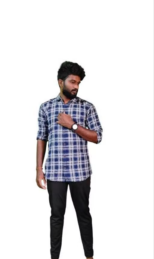 BLUE CASUAL SHIRT - Image 2