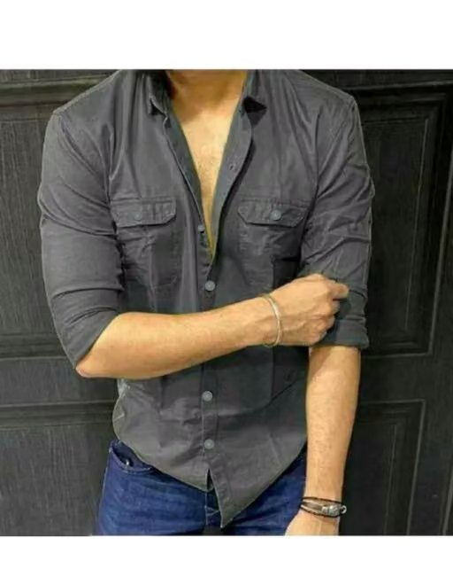 MEN'S CASUAL DOUBLE POCKET SHIRTS