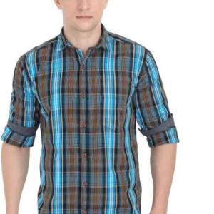 Urban Look Checkered Casual Slim Fit Shirt