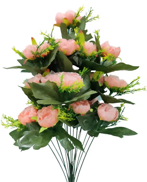 SuSa Peony Artificial Plant Home Or Office Decoration or birthday Gift, - Image 2