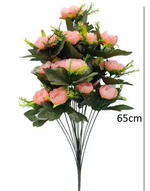 SuSa Peony Artificial Plant Home Or Office Decoration or birthday Gift, - Image 3
