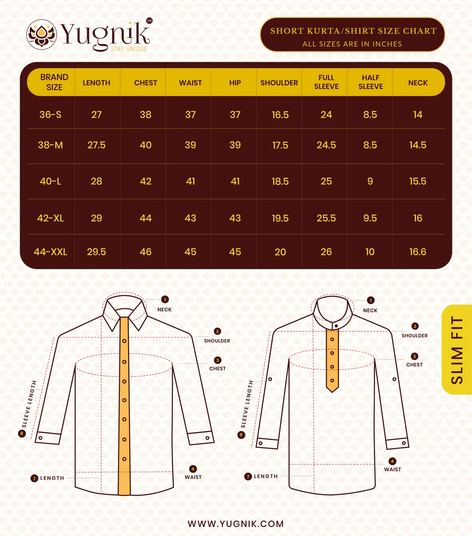 Yugnik Cotton Blend Slim Fit Full Sleeves Men's Formal Shirt - Maroon ( Pack of 2 ) - Image 4