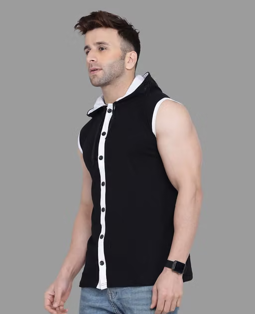 Men's shirt | Men's hooded shirt | Short sleeves shirt for men's | Button clouser shirt for men's ||#men's shirt - Image 3