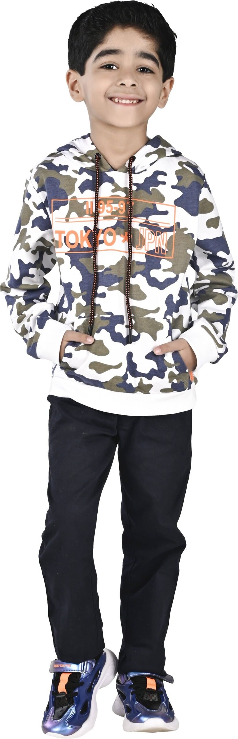 Pack of 1 Boys Cotton Sweatshirt ( Multicolor )