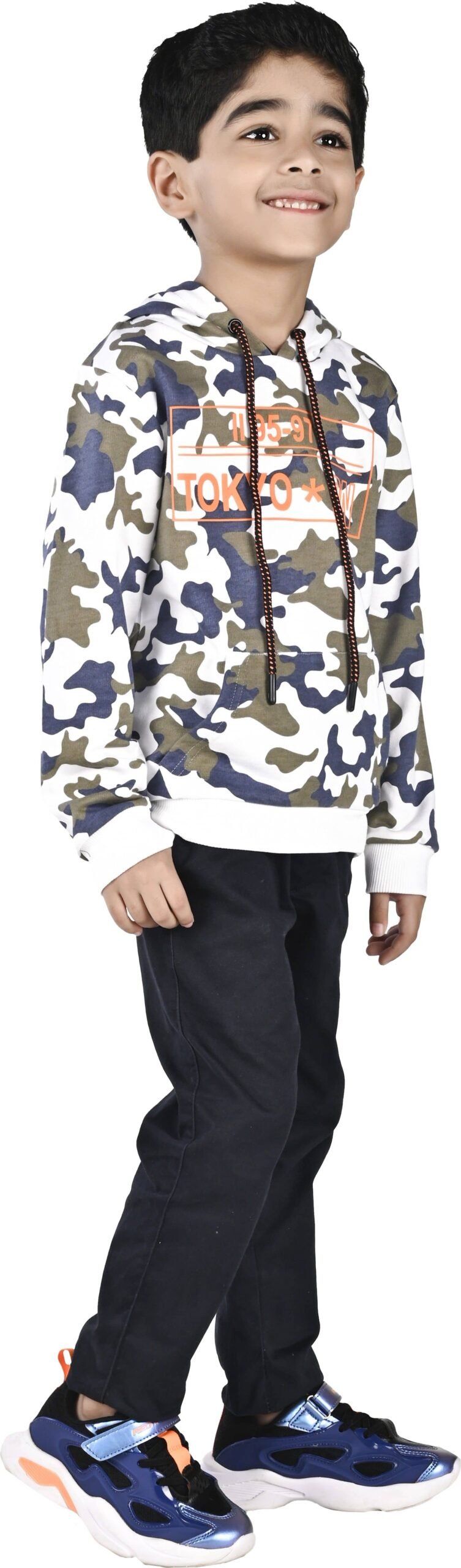 Pack of 1 Boys Cotton Sweatshirt ( Multicolor ) - Image 3