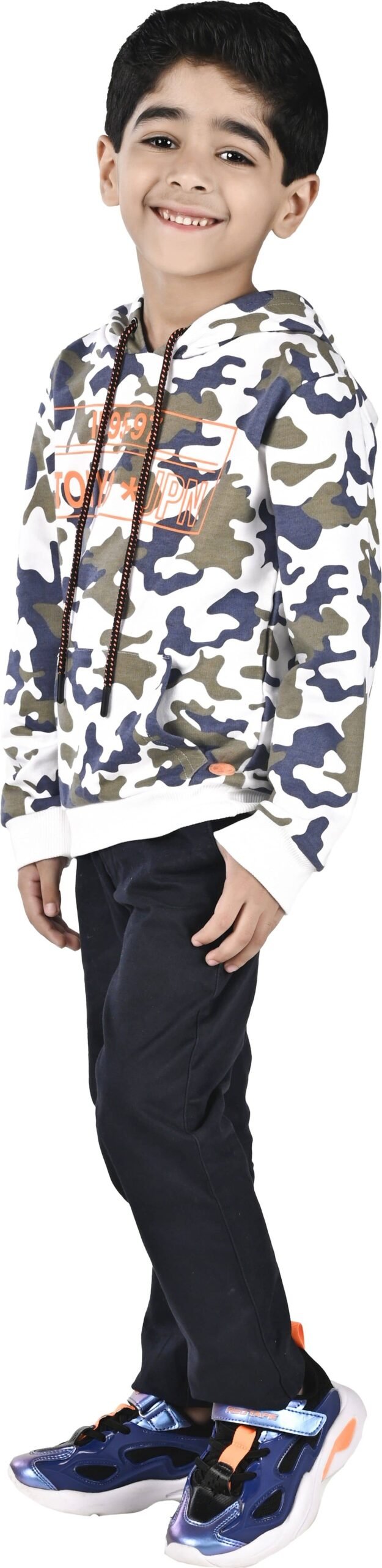 Pack of 1 Boys Cotton Sweatshirt ( Multicolor ) - Image 4