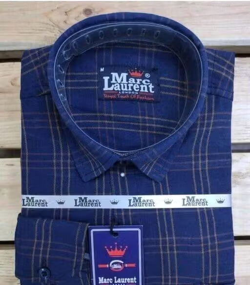 Marc Laurent Premium Cotton Check Shirts For Men's Vol 2