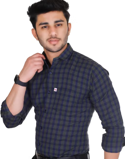 Cotton Shirts for Men, Shirts for Men, Trendy Shirts for Men, Men Shirt new Collection, Cotton check shirt, Checkered Shirt, shirts for men full cotton, Casual Shirts for Men, Branded Shirts for Men, comfort wear shirt for men, Checkered casual shirts for men - Image 2