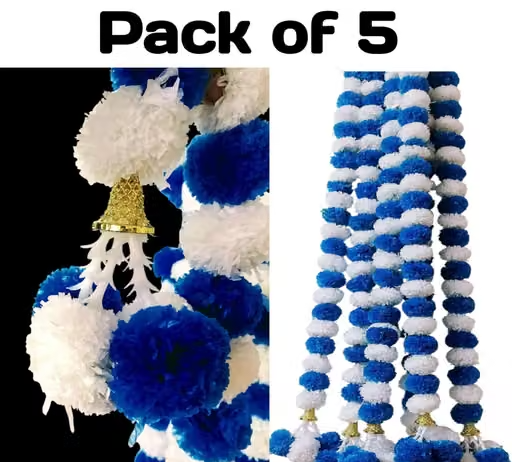 5 . Artificial hanging ladi pack of for decoration ,festival decoration ,home decoration ,office decoration ,Grill decoration soft flowers.