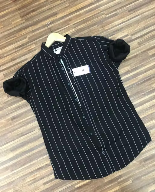 striped cotton shirts for men