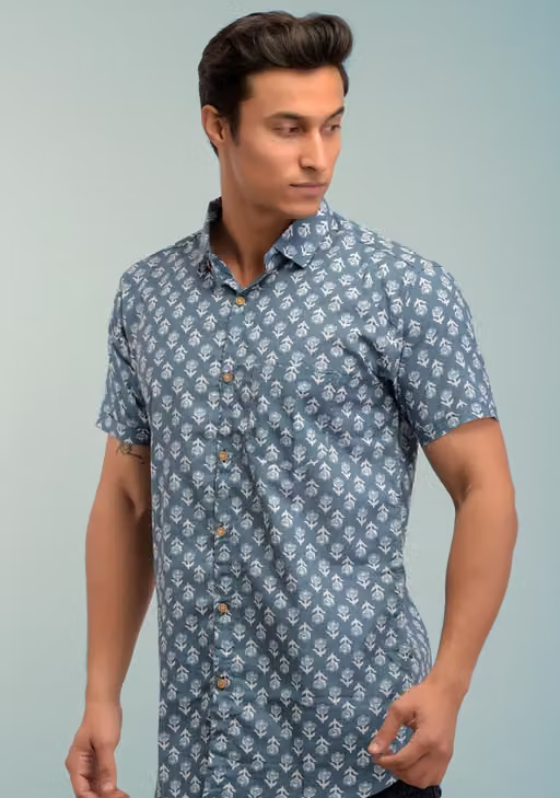 Pure Cotton Printed Shirts