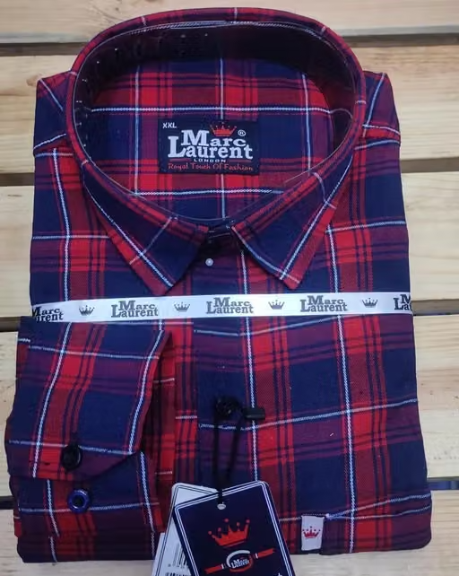 Comfy check shirt for Men, Single pocket, Full sleeves vol1