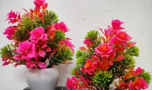 Artificial Flower Tree . Plants Set Of 2 - Image 4