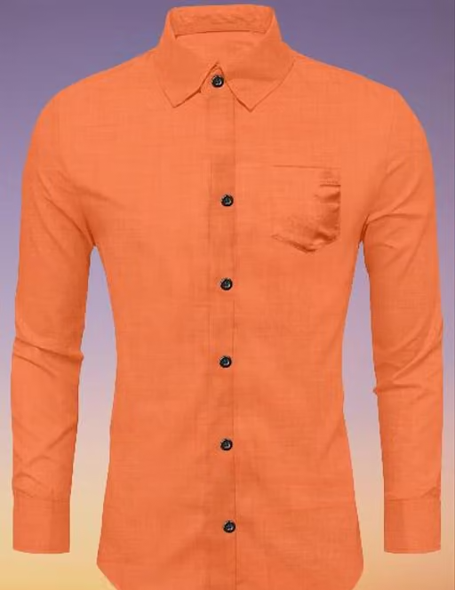 Fabdex Fashions Men Casual Formal Look Fabric Cotton Full Sleeve Shirt