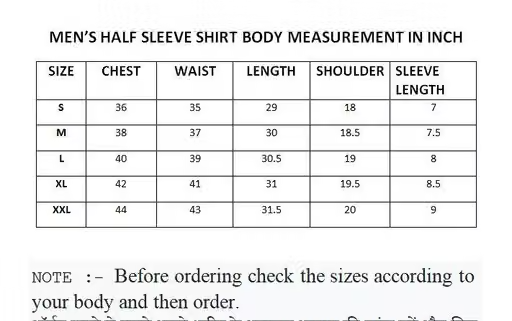 SALE PRICE LIVE ORDER NOW !! Men's Premium Lycra Casual Half Sleeve Shirt - Image 4