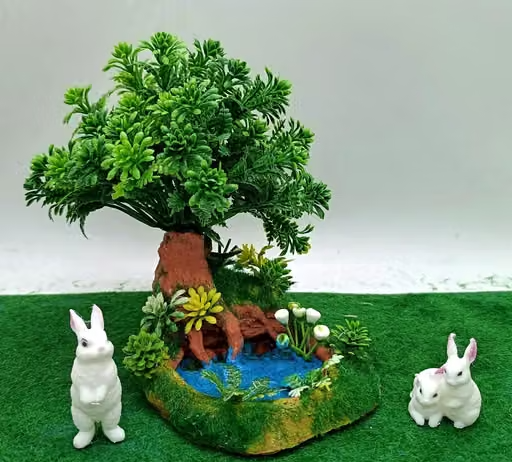 RAKAKART--beautiful FAIRY GARDEN LAKE MINIATURE//decorative accessory