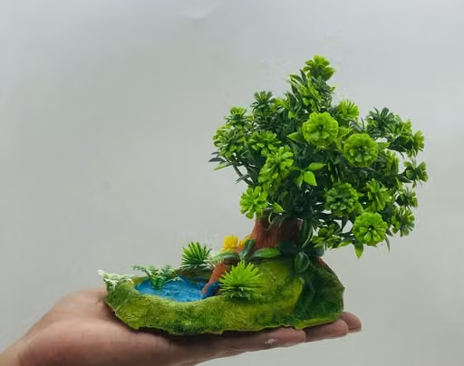 RAKAKART--beautiful FAIRY GARDEN LAKE MINIATURE//decorative accessory - Image 2