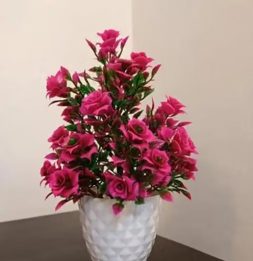 DM enterprise artificial bonsai plant, artificial flowers plant artificial decorative plant home office indoor and outdoor decoration purpose set of 02 - Image 4