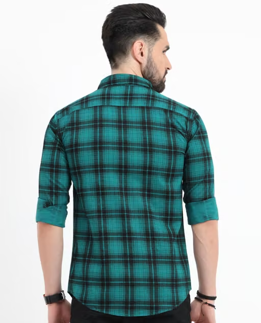 TRENDY CHEKS SHIRTS FOR MEN - Image 2