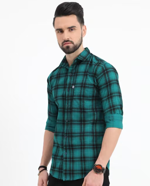 TRENDY CHEKS SHIRTS FOR MEN - Image 3
