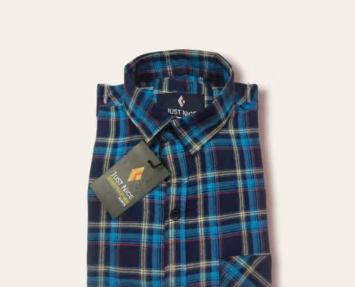 Men's Regular Fit Casual Check Shirts Cotton Full Sleeves (Check Shirt for Men)