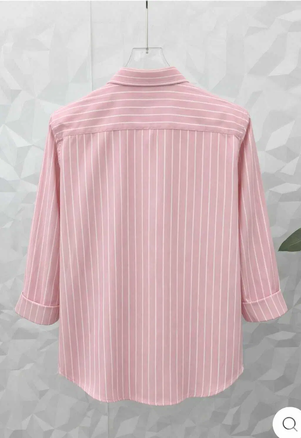 Cotton Blend Regular Fit Striped Full Sleeves Men's Casual Shirt - Pink ( Pack of 1 ) - Image 2