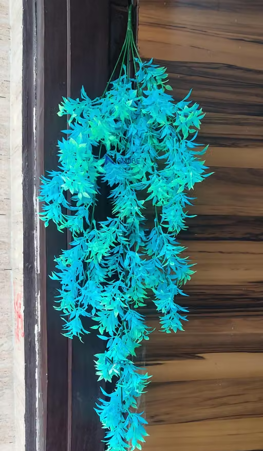 NN Globe Set of 2 Artificial Double Shade Hanging bunch/bail for Decoration with Hanging Hook Artificial Bonsai/Leaf for Home Decor Artificial flower for Decoration - Image 4