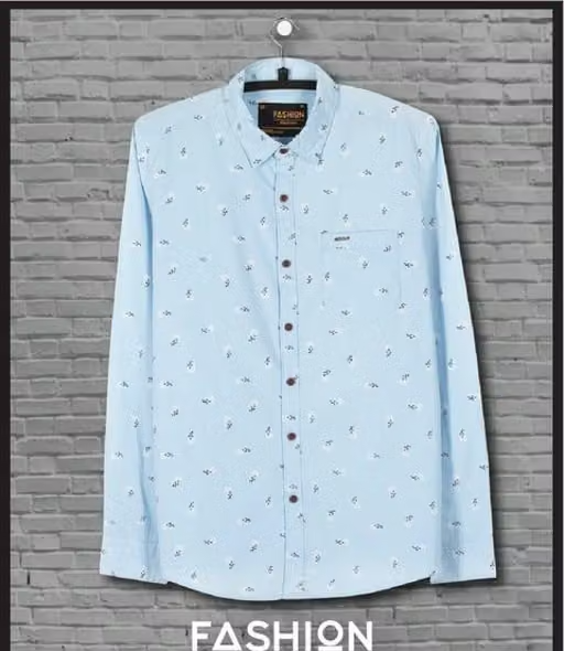 Fashion By Stacktrail 100% Cotton Casual Laffer Print Shirt For Men