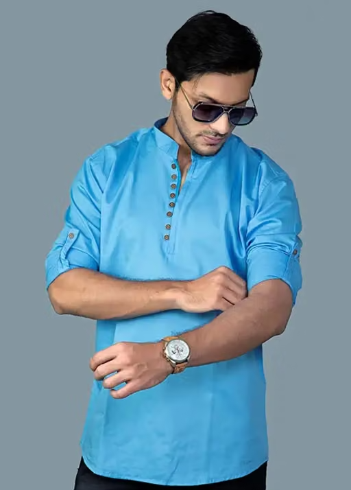 Men's Casual Cotton Shirt - Image 2