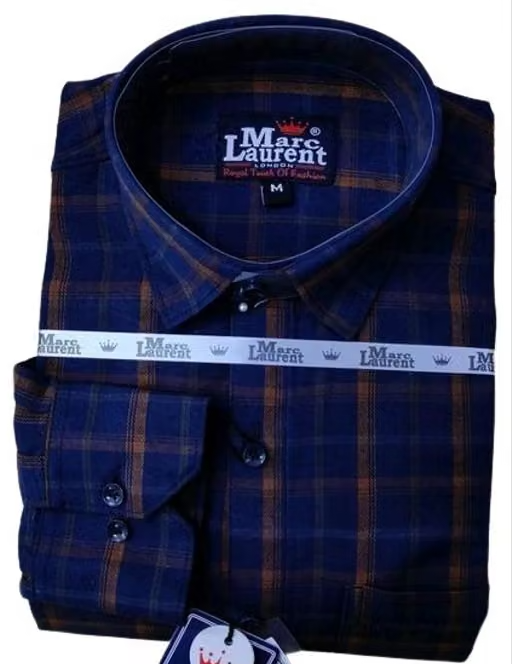 Kaku Trendy Men's Cotton Check Shirt