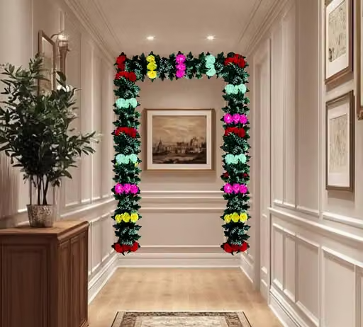 Artificial panel home décor indoor outdoor décor navratri décor ganpti décor panel peace of 4 size (H-8 inch, L-3 feet) - Image 3