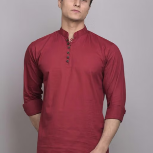 Men Solid Pure Cotton Shirt