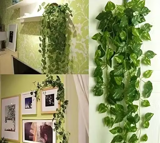 Dev Creation Artificial Garlands Money Plant set of 12 pc - Image 4