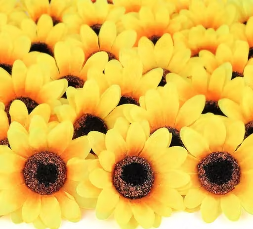 artificial sunflower for home , wedding , party decoration (pack of 50) - Image 2