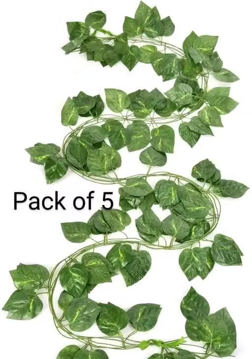Artificial money plants pack of 1 pcs (Artificial Money Plants For Home Decoration Bonsai Artificial Plant (46 cm, Green)) - Image 4