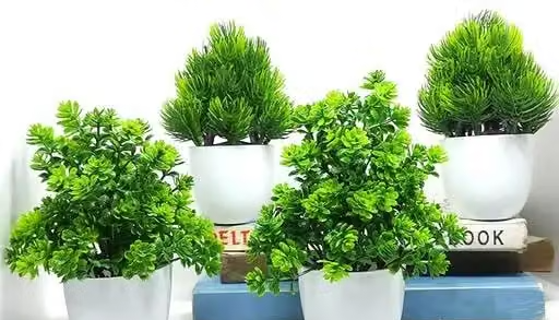 KanRaj ® Green Artificial Flowers for Decoration