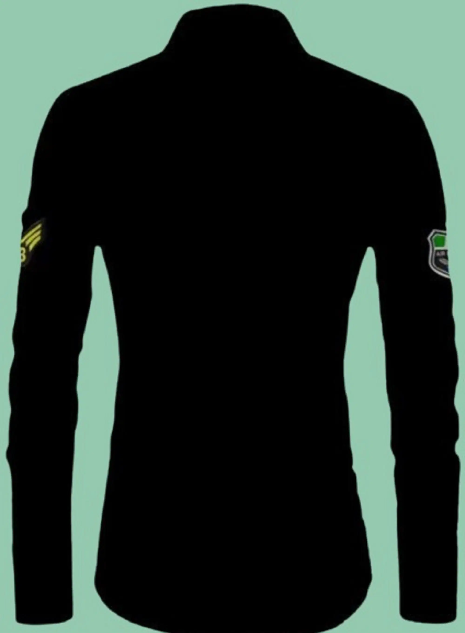 Cotton Blend Regular Fit Embroidered Full Sleeves Men's Casual Shirt - Black ( Pack of 1 ) - Image 2
