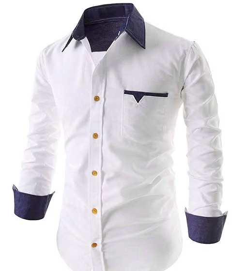 ZARA COLLECTION Full Sleeve Slim Fit Plain Formal Shirt for Men,100% Cotton Shirts,Office wear,Formal Shirt