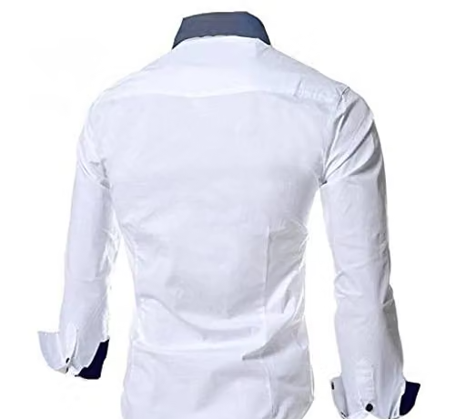 ZARA COLLECTION Full Sleeve Slim Fit Plain Formal Shirt for Men,100% Cotton Shirts,Office wear,Formal Shirt - Image 2