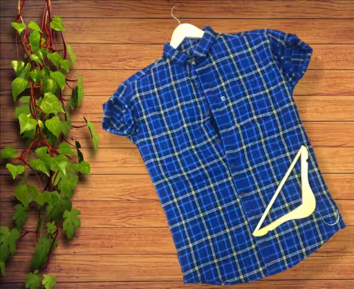 AIDAN PAUL HALF SLEEVE COTTON SHIRT