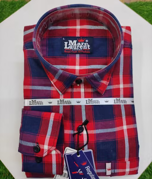 Jeet's Cotton check shirt, Full Sleeves, Single Pocket vol5