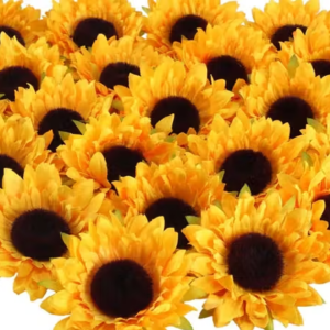 artificial sunflower for home , wedding , party decoration (pack of 50)