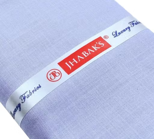 JHABAK'S Premium Unstitched Shirt Fabric for Men Cotton Blend Material 2.25m Shirt Piece Cloth - Image 2