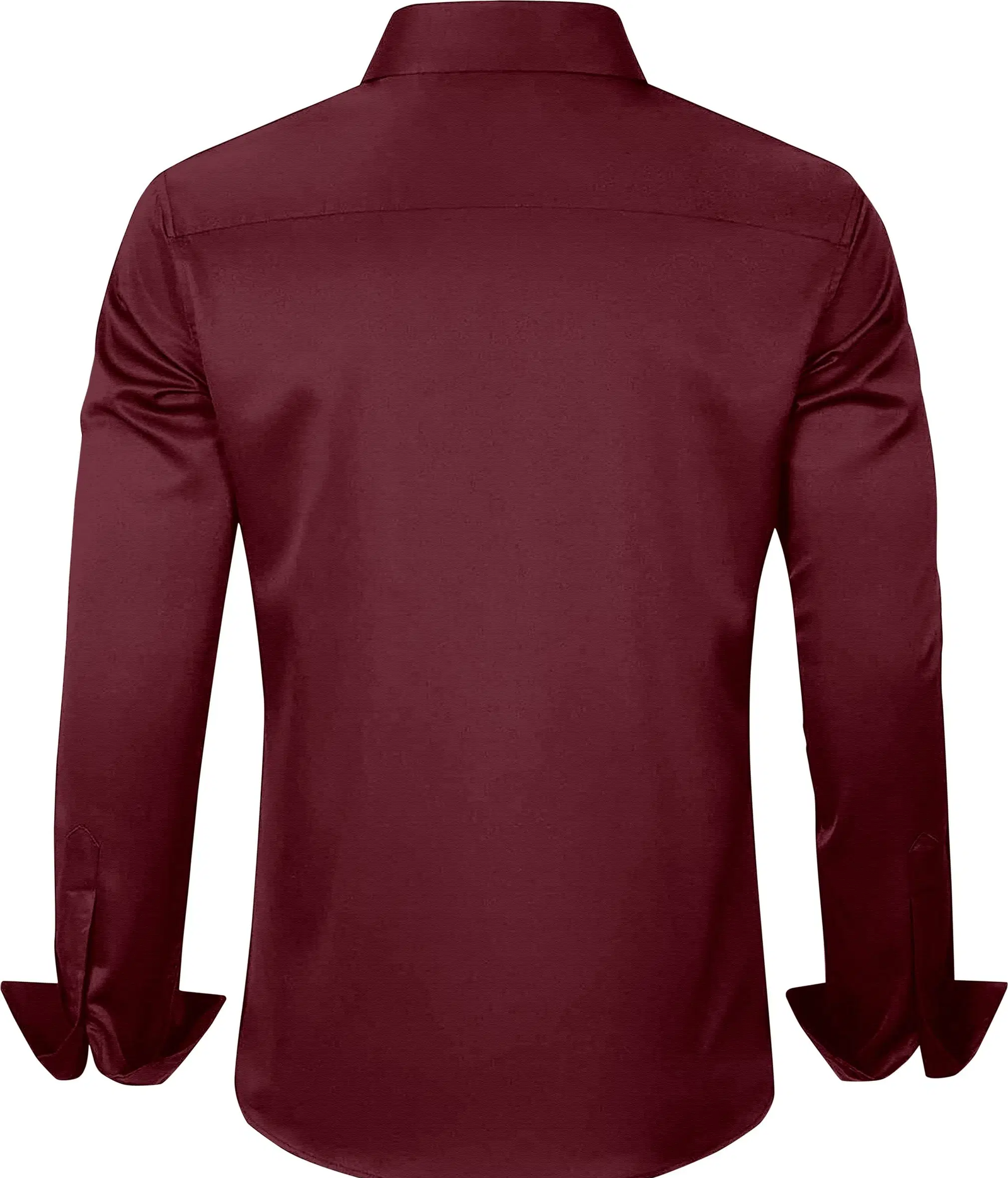 glusic trends Cotton Blend Regular Fit Printed Full Sleeves Men's Casual Shirt - Maroon ( Pack of 1 ) - Image 2