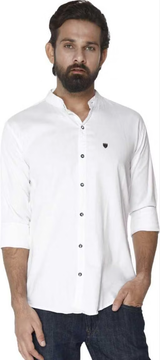 SK FASHION MEN'S SHIRTS WITH COTTON FABRIC