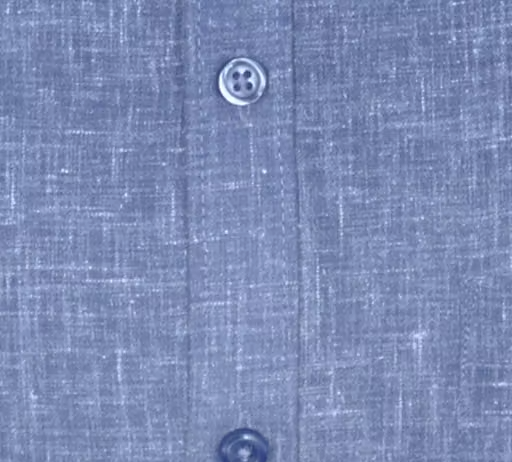 ACCOX Men's Cotton Linen Half Sleeves Formal Regular Fit Shirt - Image 3