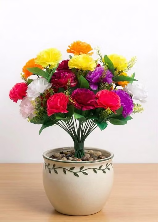 Artificial flower bonsai plant, artificial flowers plant artificial decorative plant home office indoor and outdoor decoration (Pack of 05) - Image 2