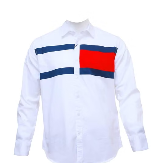 Men's Regular Casual Cotton Peach Shirt - White ( Pack of 1 )-01