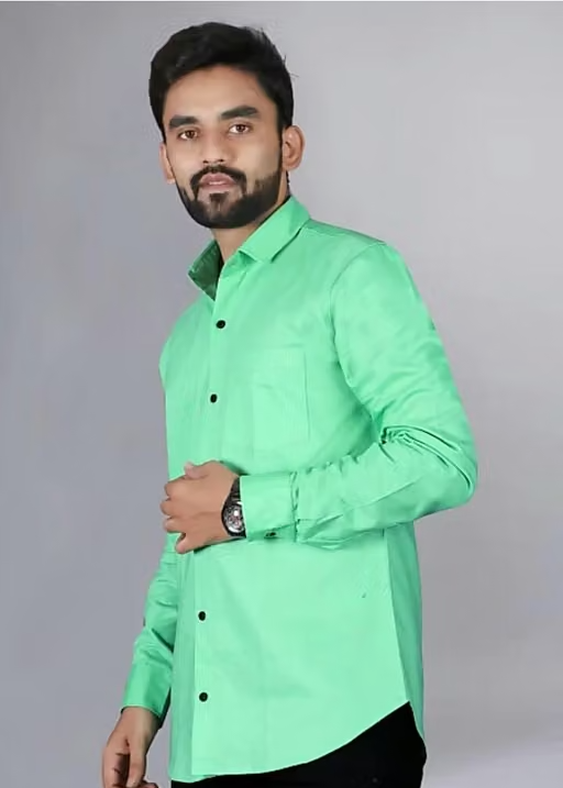 Frekman Gorgeous Plain Casual Cotton Shirt