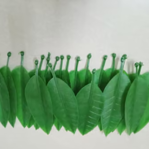 Sphinx Plastic Re-usable Artificial Mango Leaves (Aam Patta) for decorations, crafts, garlands making (Height Approx.17cm)- 20 Pieces
